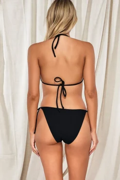Bikini Tops|Wire-Free<Sunsets Pacifica Black Tiana Triangle Top