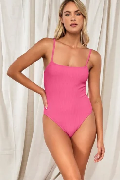 Classic<Sunsets Pacifica Dragon Fruit Ariel One Piece