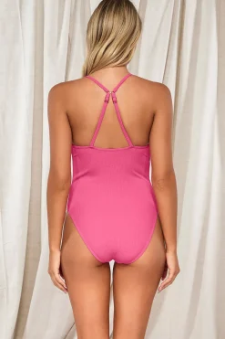 Classic<Sunsets Pacifica Dragon Fruit Ariel One Piece