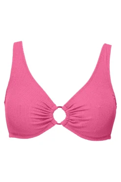 Plus Size|Wire-Free<Sunsets Pacifica Dragon Fruit Oceana Top