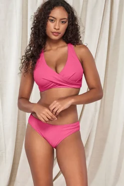 Low-Rise|Bikini Bottoms<Sunsets Pacifica Dragon Fruit Penny Hipster Bottom