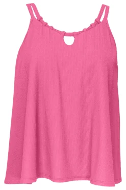Plus Size|Wire-Free<Sunsets Pacifica Dragon Fruit Sadie Tankini Top