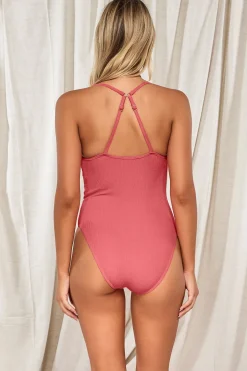 Classic<Sunsets Pacifica Hibiscus Tea Ariel One Piece
