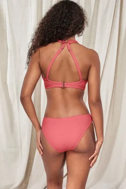 Plus Size|Wire-Free<Sunsets Pacifica Hibiscus Tea Mirabella Top