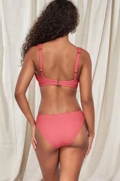 Low-Rise|Bikini Bottoms<Sunsets Pacifica Hibiscus Tea Penny Hipster Bottom