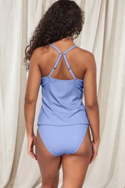 Plus Size|Underwire<Sunsets Pacifica Hydrangea Coralie Tankini Top