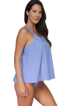 Wire-Free|Tankinis<Sunsets Pacifica Hydrangea Sadie Tankini Top