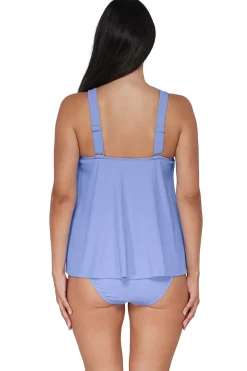 Wire-Free|Tankinis<Sunsets Pacifica Hydrangea Sadie Tankini Top
