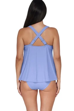 Wire-Free|Tankinis<Sunsets Pacifica Hydrangea Sadie Tankini Top