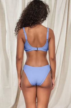 High-Waist|Bikini Bottoms<Sunsets Pacifica Hydrangea Sandy Scoop Bottom