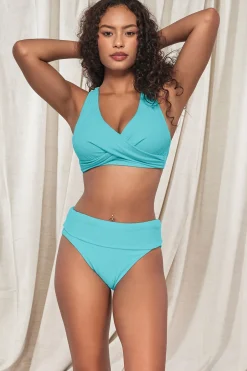 Plus Size|Wire-Free<Sunsets Pacifica Pool Party Mirabella Top