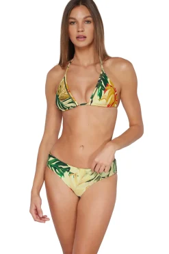 Low-Rise|Bikini Bottoms<Sunsets Amber Oasis Alana Reversible Hipster Bottom