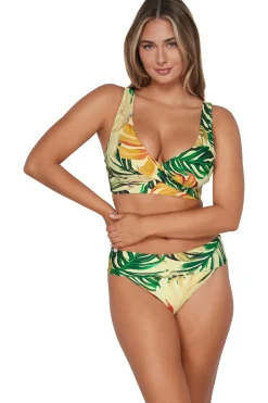 Plus Size|Underwire<Sunsets Amber Oasis Elsie Top