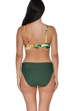 Plus Size|Underwire<Sunsets Amber Oasis Kauai Keyhole Top