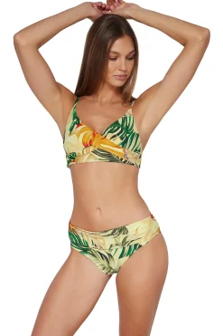 Wire-Free<Sunsets Amber Oasis Lyla Bralette Top