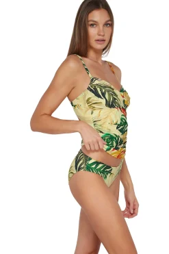 Wire-Free|Tankinis<Sunsets Amber Oasis Simone Tankini Top