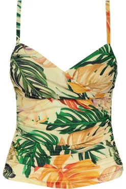 Wire-Free|Tankinis<Sunsets Amber Oasis Simone Tankini Top