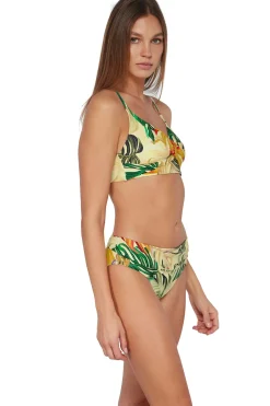 Plus Size|Bikini Bottoms<Sunsets Amber Oasis Unforgettable Bottom