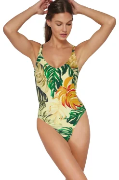 Classic<Sunsets Amber Oasis Veronica One Piece
