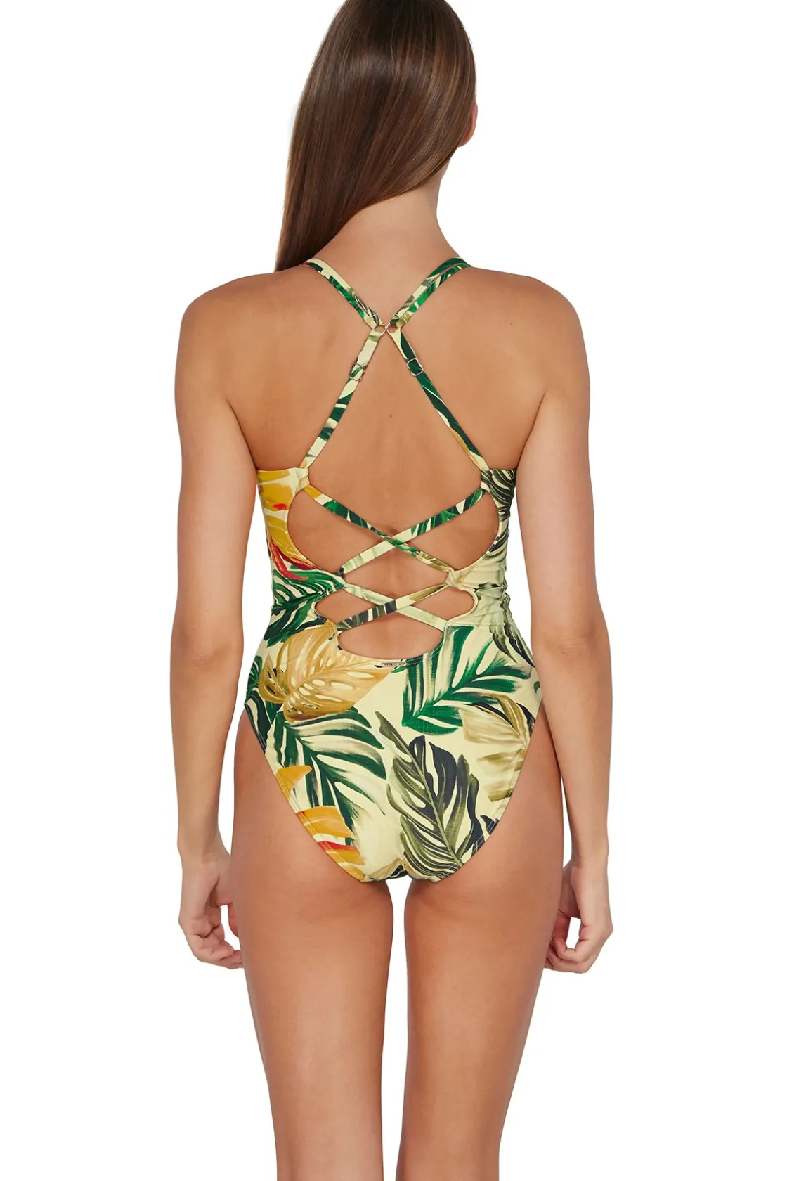 Classic<Sunsets Amber Oasis Veronica One Piece