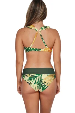 Plus Size|Wire-Free<Sunsets Amber Oasis Willa Wireless Top