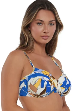 Plus Size|Underwire<Sunsets Bali Bungalow Crossroads Underwire Top