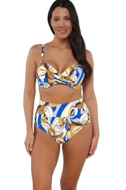 Plus Size|High-Waist<Sunsets Bali Bungalow Hannah High Waist Bottom