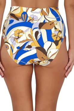 Plus Size|High-Waist<Sunsets Bali Bungalow Hannah High Waist Bottom