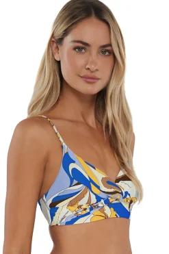 Wire-Free<Sunsets Bali Bungalow Lyla Bralette Top