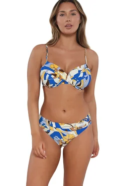 Plus Size|Bikini Bottoms<Sunsets Bali Bungalow Unforgettable Bottom