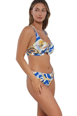 Plus Size|Bikini Bottoms<Sunsets Bali Bungalow Unforgettable Bottom