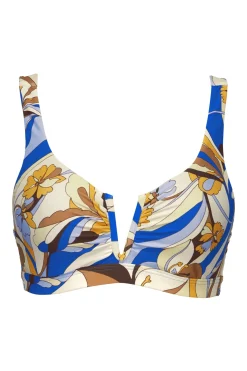 Plus Size|Underwire<Sunsets Bali Bungalow Vienna V-Wire Top