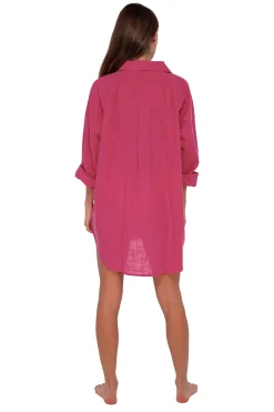Cover-Ups<Sunsets Begonia Delilah Shirt