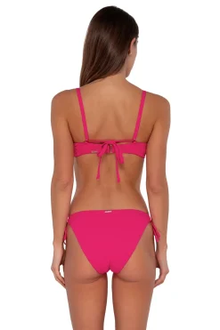 Bikini Tops|Underwire<Sunsets Begonia Sandbar Rib Brooke U-Wire Top