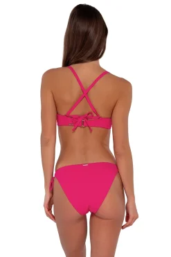 Bikini Tops|Underwire<Sunsets Begonia Sandbar Rib Brooke U-Wire Top