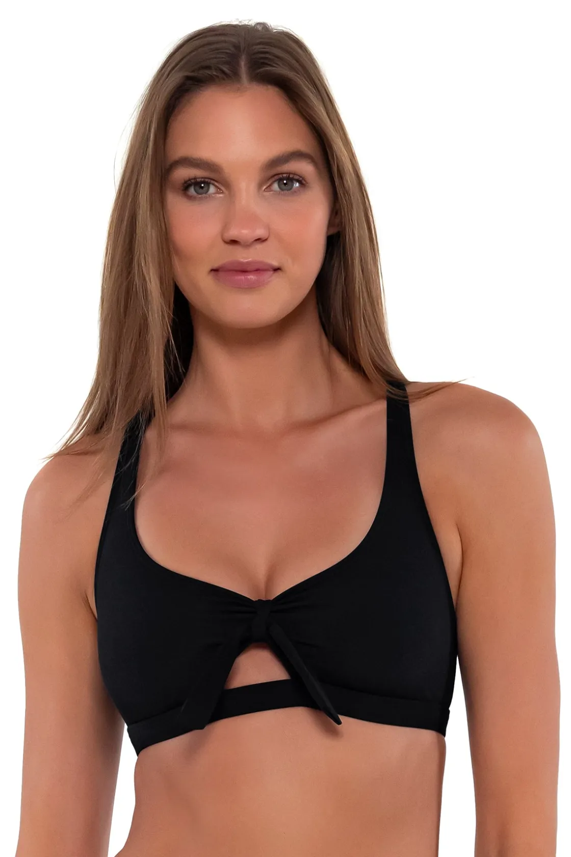Bikini Tops<Sunsets Black Brandi Bralette Top