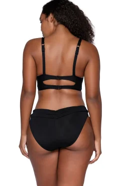 Plus Size|Bra-Sized<Sunsets Black Colette Bralette Top