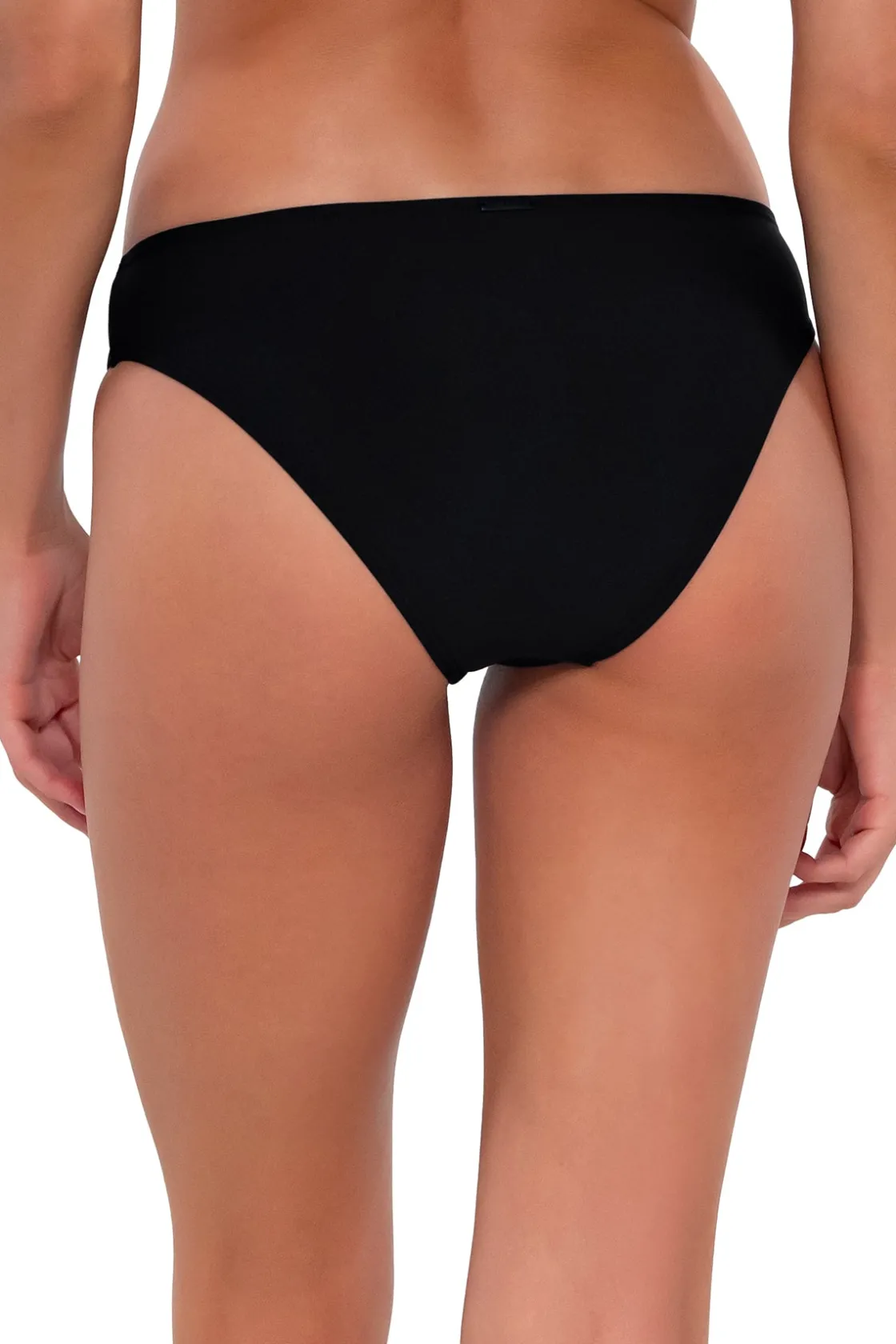 Low-Rise|Bikini Bottoms<Sunsets Black Collins Hipster Bottom