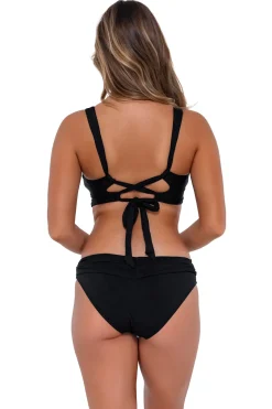 Plus Size|Bra-Sized<Sunsets Black Elsie Top