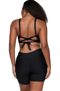 Plus Size|Bra-Sized<Sunsets Black Elsie Top