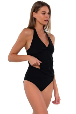 Tankinis<Sunsets Black Heidi Tankini Top