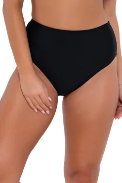 High-Waist<Sunsets Black High Road Bottom