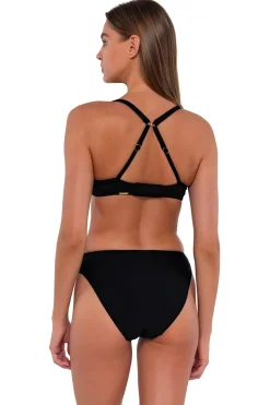Underwire|Bikini Tops<Sunsets Black Juliette Underwire Top
