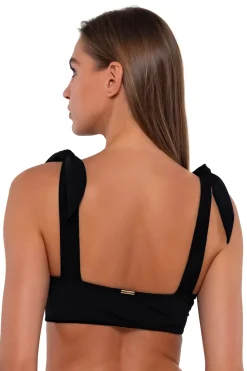 Bikini Tops<Sunsets Black Lily Top