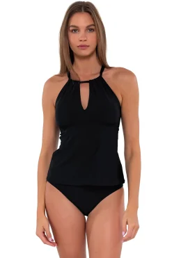 Tankinis<Sunsets Black Mia Tankini Top
