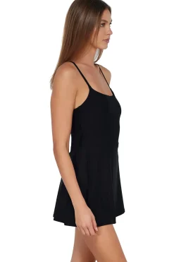Swim Dress<Sunsets Black Naomi Swim Dress One Piece