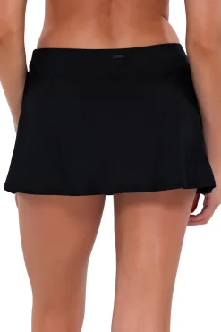 Swim Skirts<Sunsets Black Sporty Swim Skirt