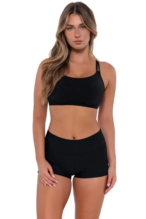 Plus Size|Bra-Sized<Sunsets Black Taylor Bralette Top