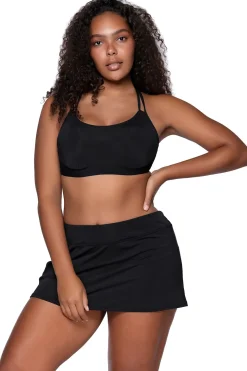 Plus Size|Bra-Sized<Sunsets Black Taylor Bralette Top