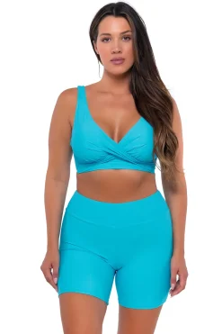 Bra-Sized|Bikini Tops<Sunsets Blue Bliss Elsie Top